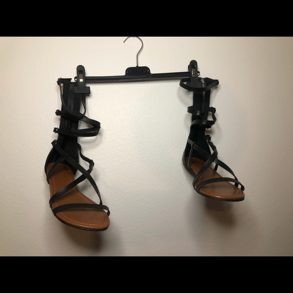 strappy sandals